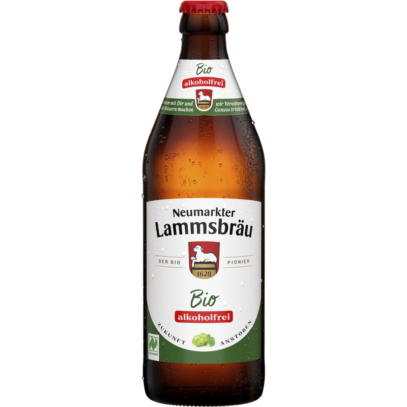 Neumarkter Lammsbräu Neumarkter Lammsbräu Bio Alkoholfrei 0,5l - Produktbild