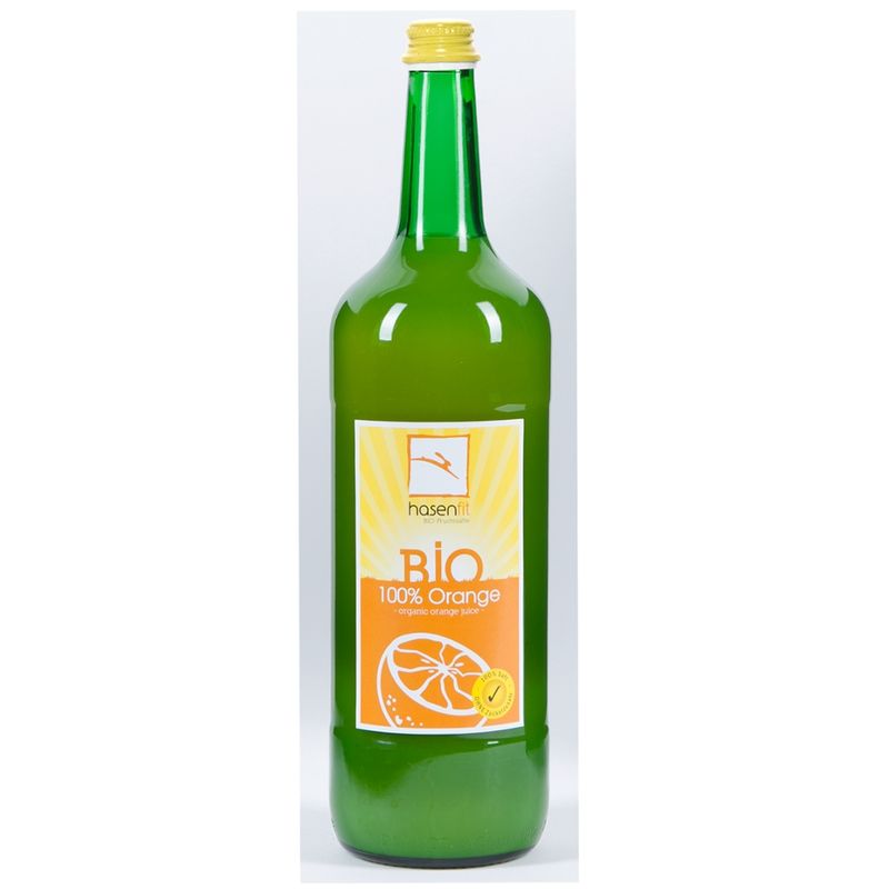 Hasenfit Bio Orangensaft 1L Mehrweg - Produktbild