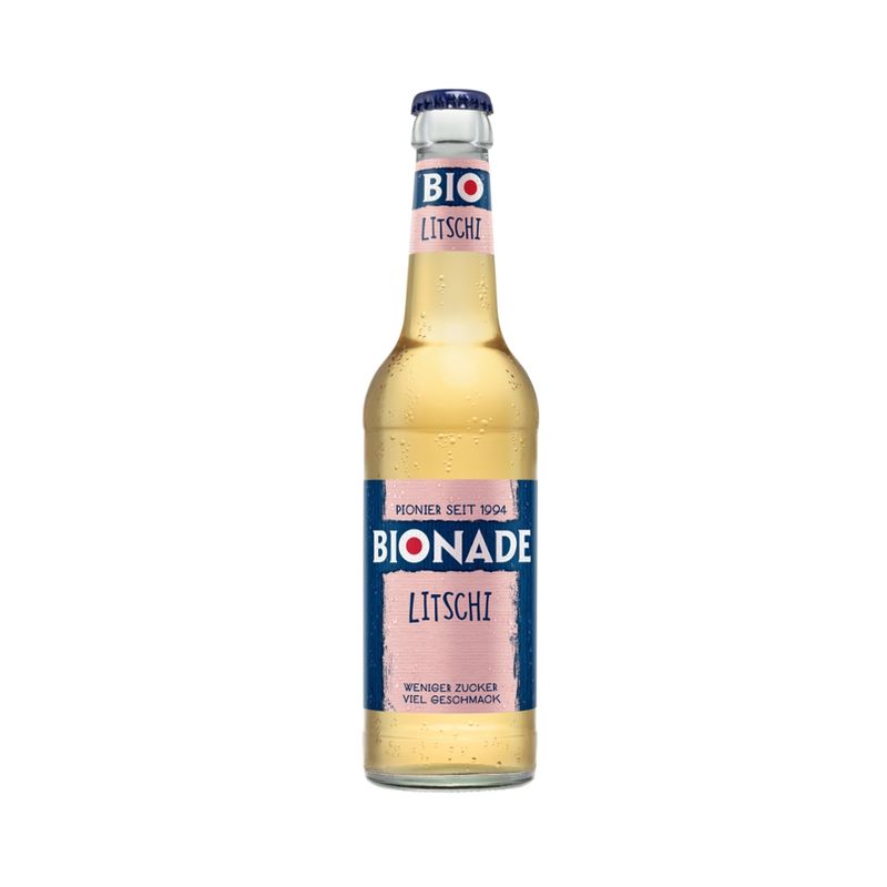 BIONADE Bionade Litschi Mehrweg Kasten 24x0,330 - Produktbild