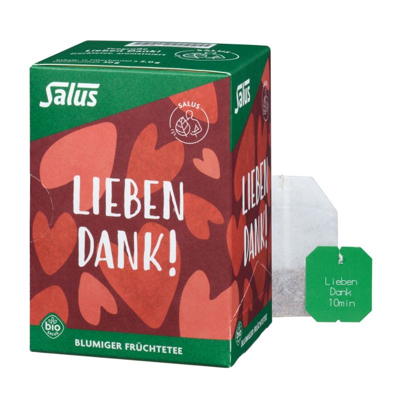 Salus® Lieben Dank! Tee bio 15FB - Produktbild