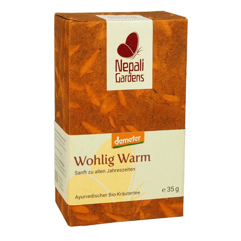 Nepali Gardens Ayurvedischer Demeter Kräutertee "Wohlig Warm" - Produktbild