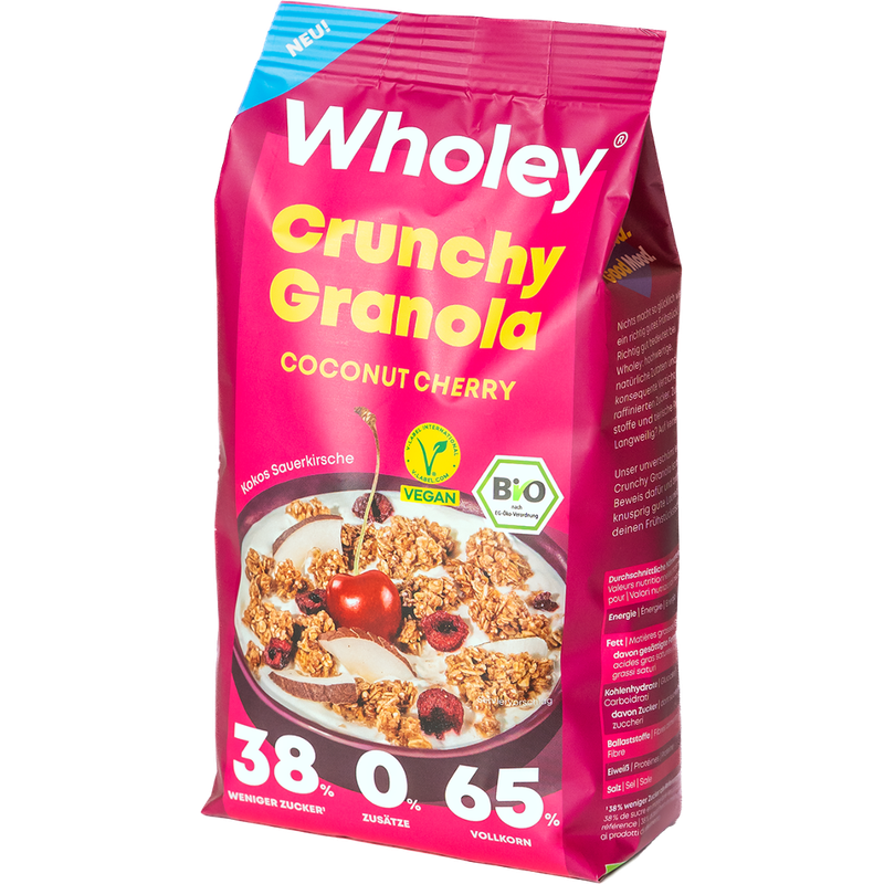 Wholey Wholey Coconut Cherry Granola 2.0 - Produktbild