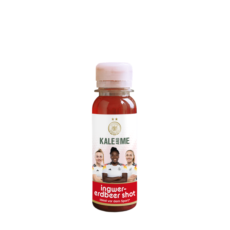 Kale&Me Bio Ingwer-Erdbeer Shot DFB - Produktbild