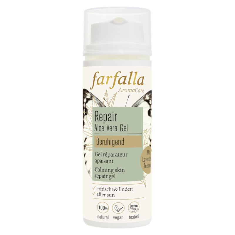 farfalla Aloe Vera, Hautberuhigendes Repair-Gel, 50ml, beruhigend - Produktbild
