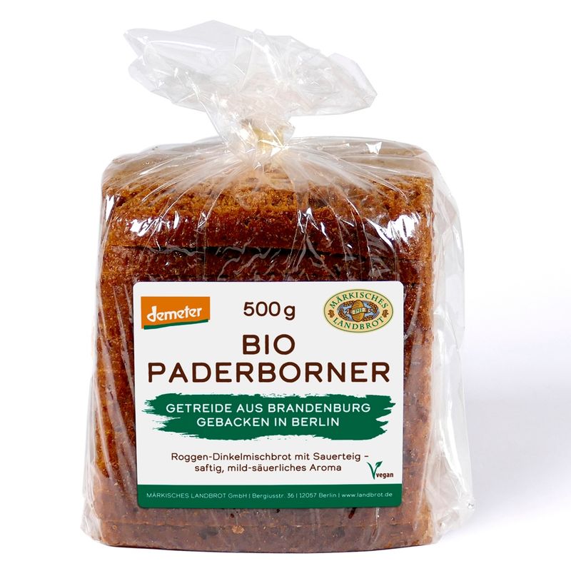 Märkisches Landbrot Paderborner 500g - Produktbild