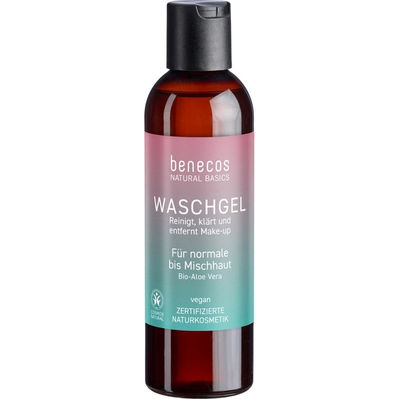 benecos benecos Natural Basics Waschgel Bio-Aloe Vera - Produktbild