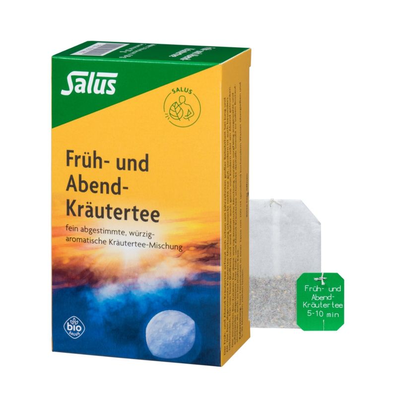 Salus® Salus® Früh- und Abend-Kräutertee bio 15 FB - Produktbild