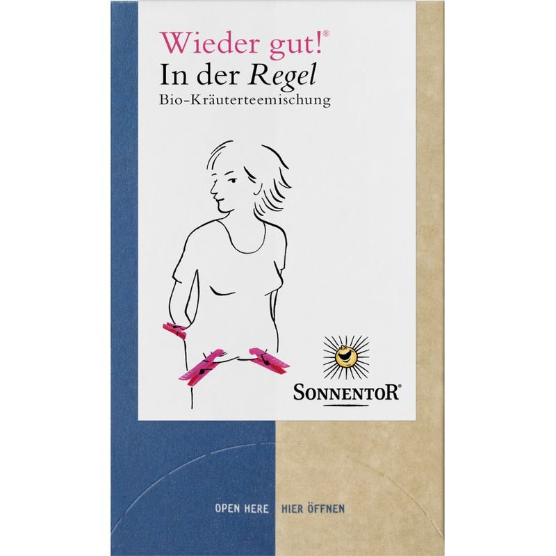 Sonnentor In der Regel Tee Wieder gut!®, Doppelkammerbeutel - Produktbild