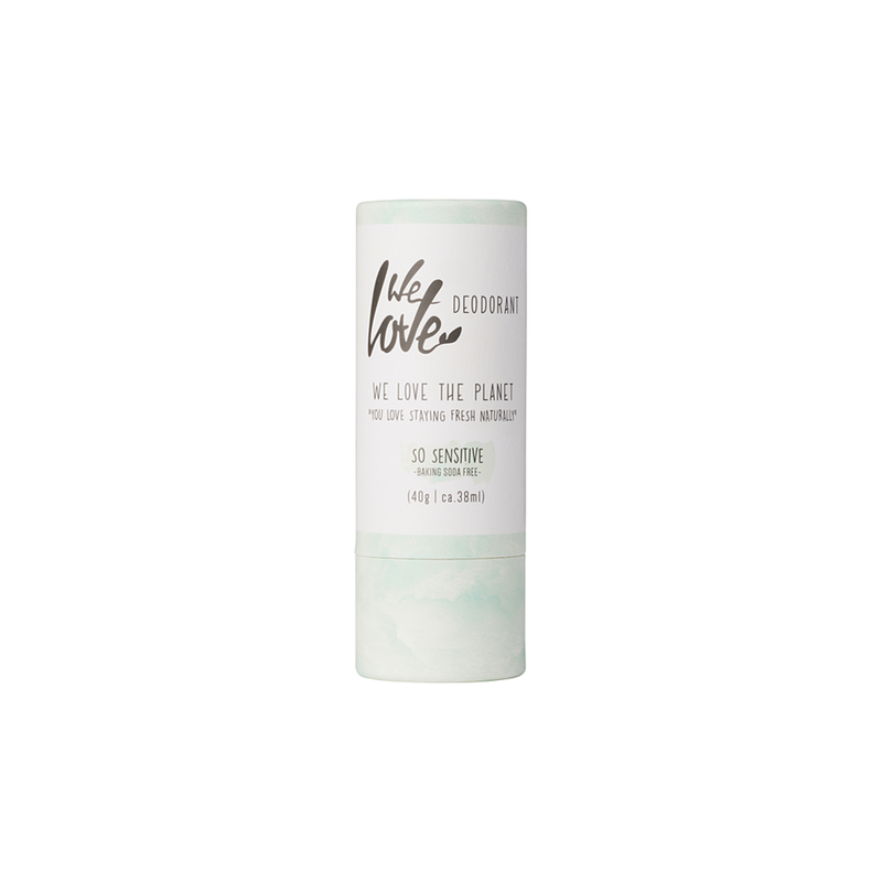 We Love The Planet We Love The Planet - natürlicher Deo-Stick So Sensitive 40g (ohne Natron und hypoallergen) - Produktbild