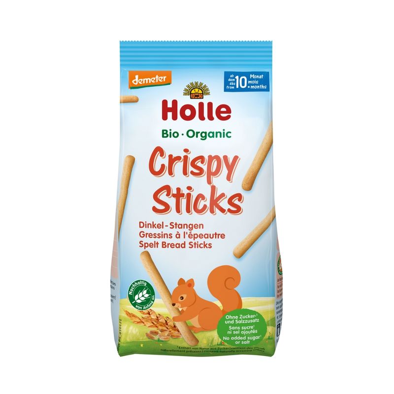 Holle  Bio-Crispy Sticks Dinkel-Stangen - Produktbild