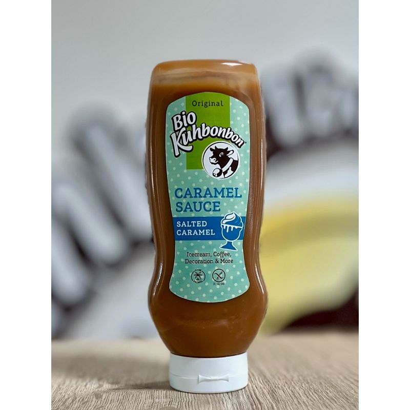 Kuhbonbon Kuhbonbon Salted Caramel Sauce BIO, 250 gr - Produktbild