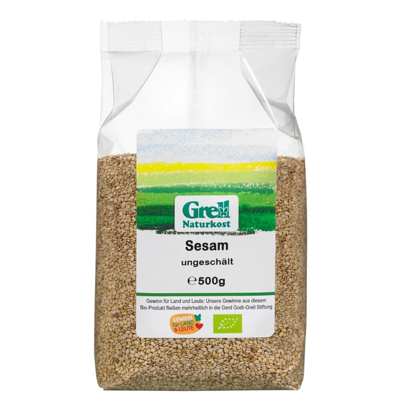 Grell Naturkost Sesam ungeschält - Produktbild
