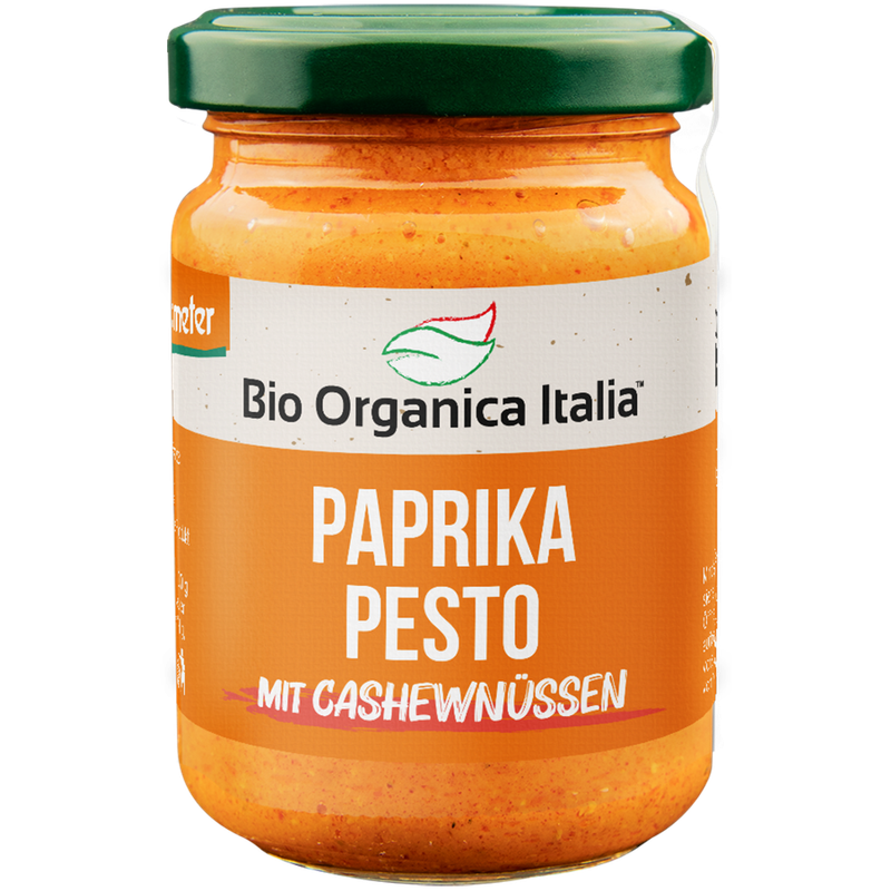 Bio Organica Italia Bio Organica Italia Paprika Pesto 140 g - Produktbild