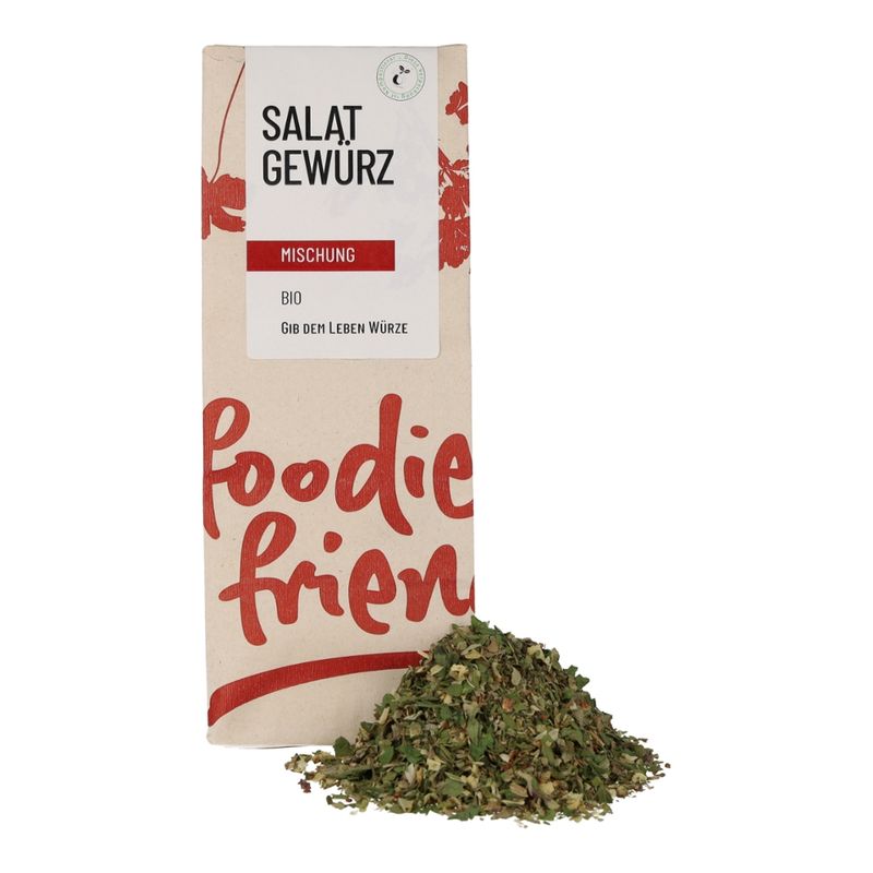 foodie & friends BIO Salatgewürz in einer kompostierbaren Tüte - Produktbild