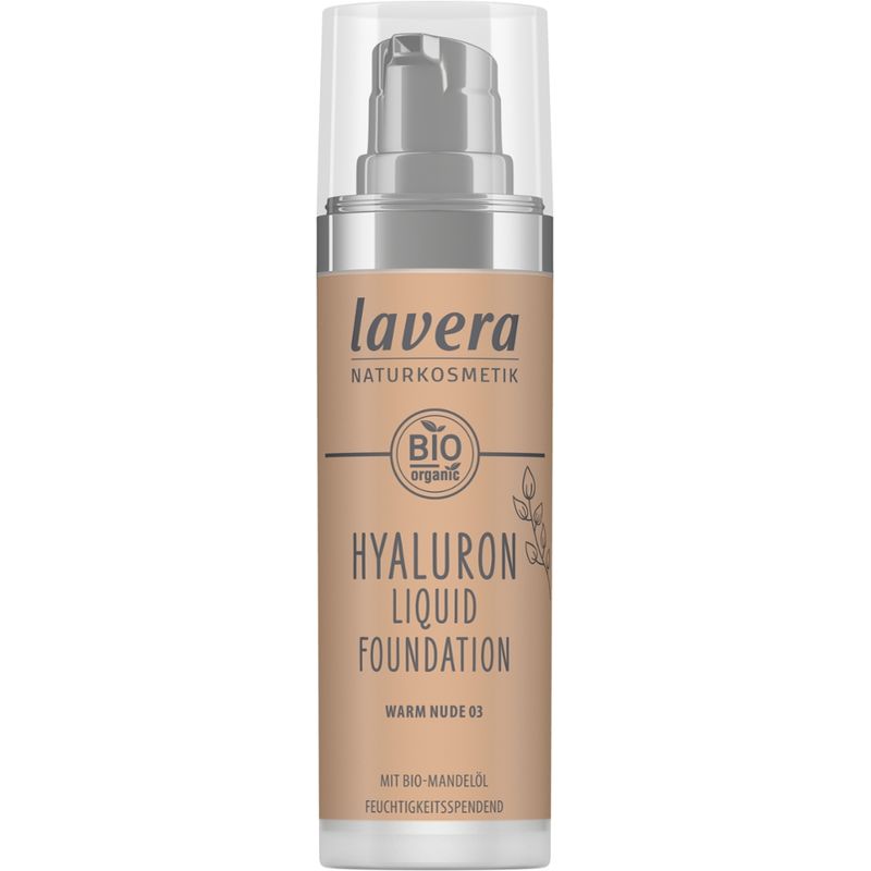 lavera Hyaluron Liquid Foundation -Warm Nude 03- - Produktbild