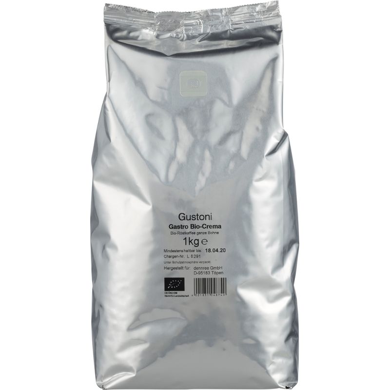 Gustoni Gastro Café Crema, ganze Bohne - Produktbild