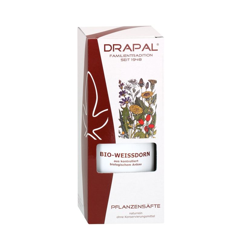 DRAPAL Bio-Weißdorn Pflanzensaft - Produktbild