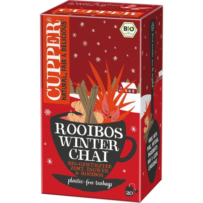Cupper Rooibos Winter Chai Tee - Produktbild