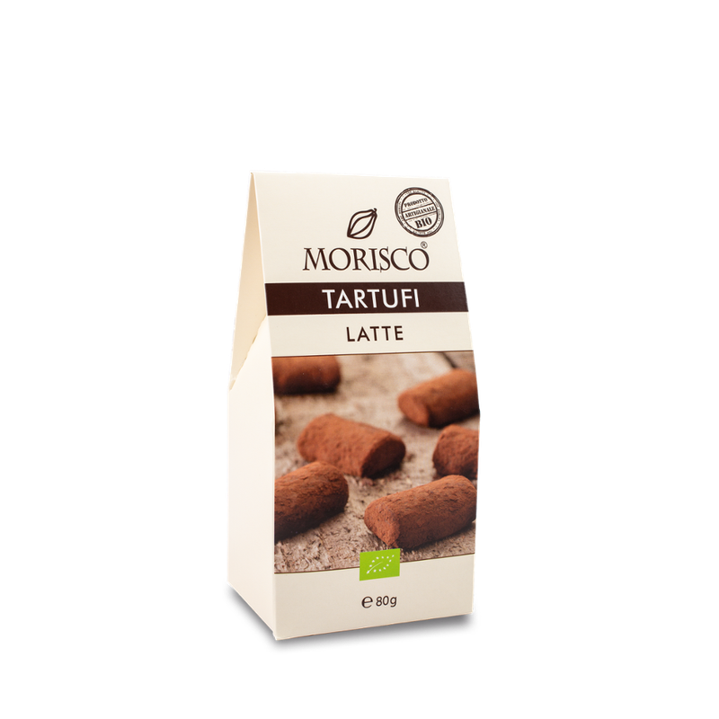 MORISCO Trüffel Milchschokolade 80 g MORISCO - Produktbild