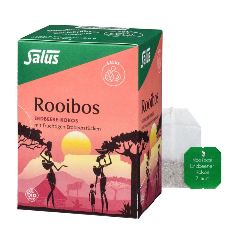 Salus® Rooibos Erdbeere-Kokos bio 15 FB - Produktbild