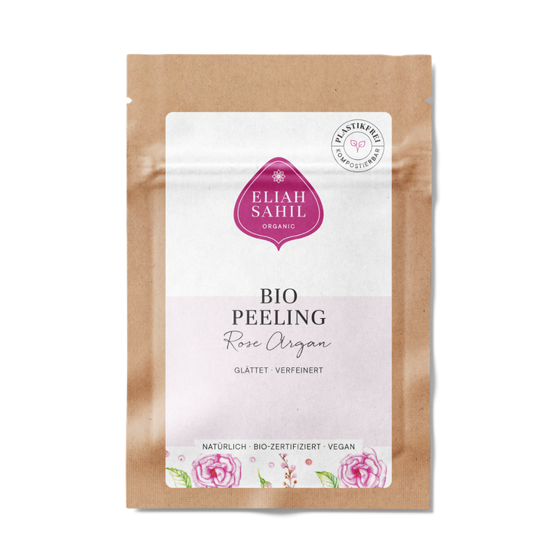 Eliah Sahil Bio Peeling Rose Argan Travel Size 15g - Produktbild