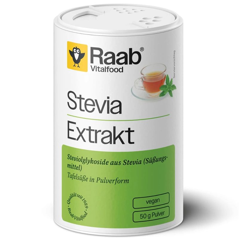 Raab Vitalfood Stevia Extrakt Streuer - Produktbild