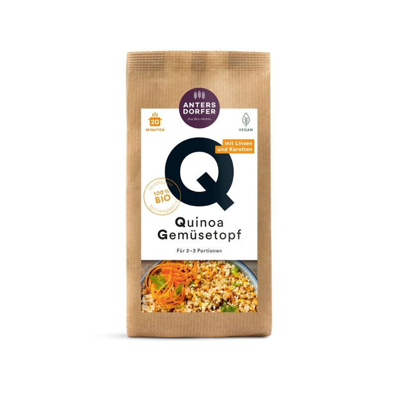 Antersdorfer - Die Bio-Mühle Bio Quinoa Gemüsetopf - Produktbild