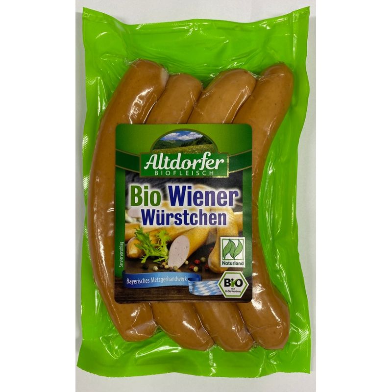Altdorfer Biofleisch Bio Wiener 200g - Produktbild