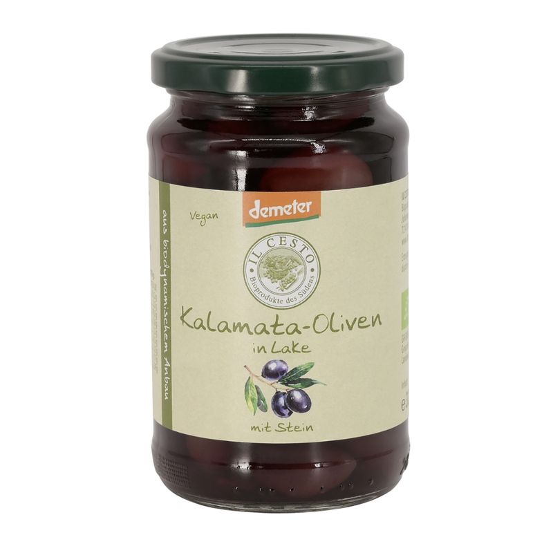 Il Cesto demeter Griech. Kalamata-Oliven in Lake natur - Produktbild