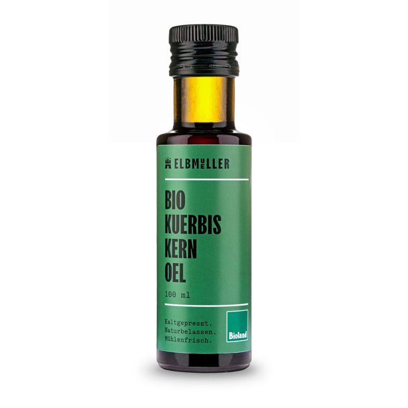 Elbmüller Elbmüller Bio Kürbiskernöl kaltgepresst 100 ml - Produktbild
