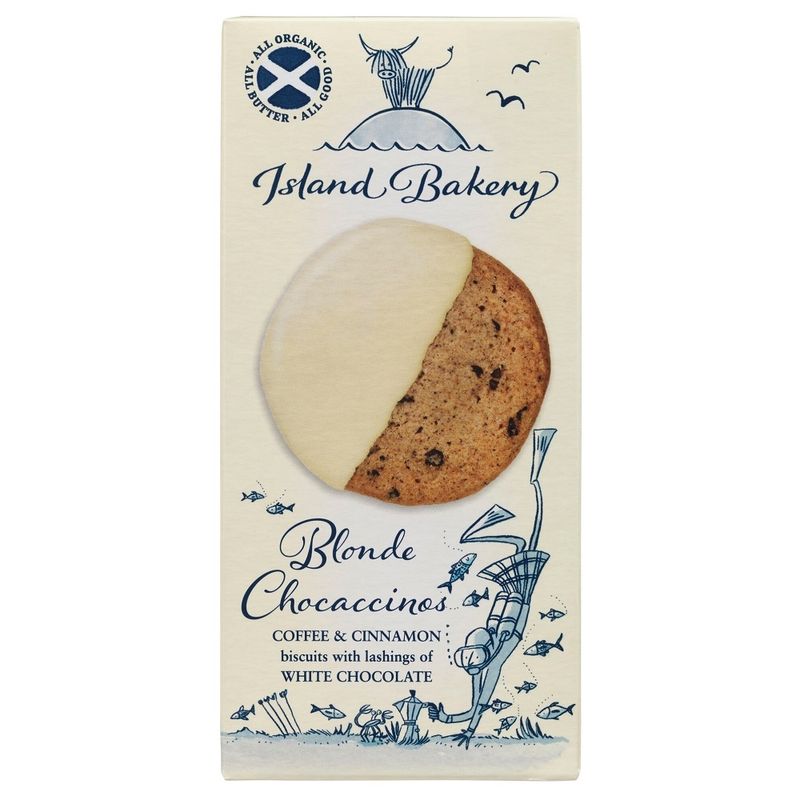 Island Bakery  Island Bakery Organic Blonde Chocaccinos 133g - Produktbild