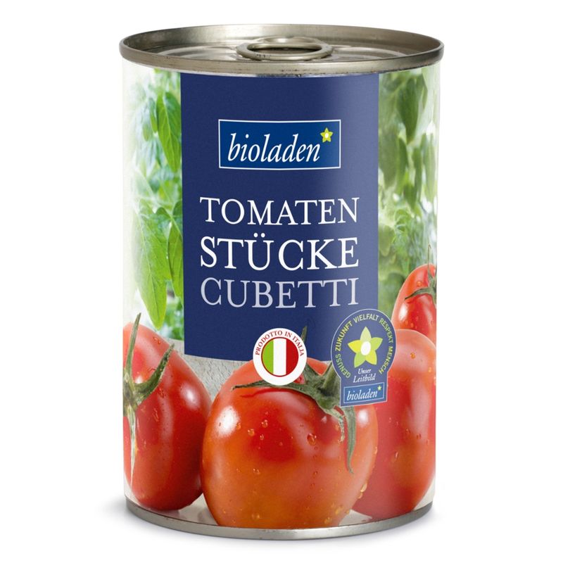 bioladen Tomatenstücke, Cubetti - Produktbild