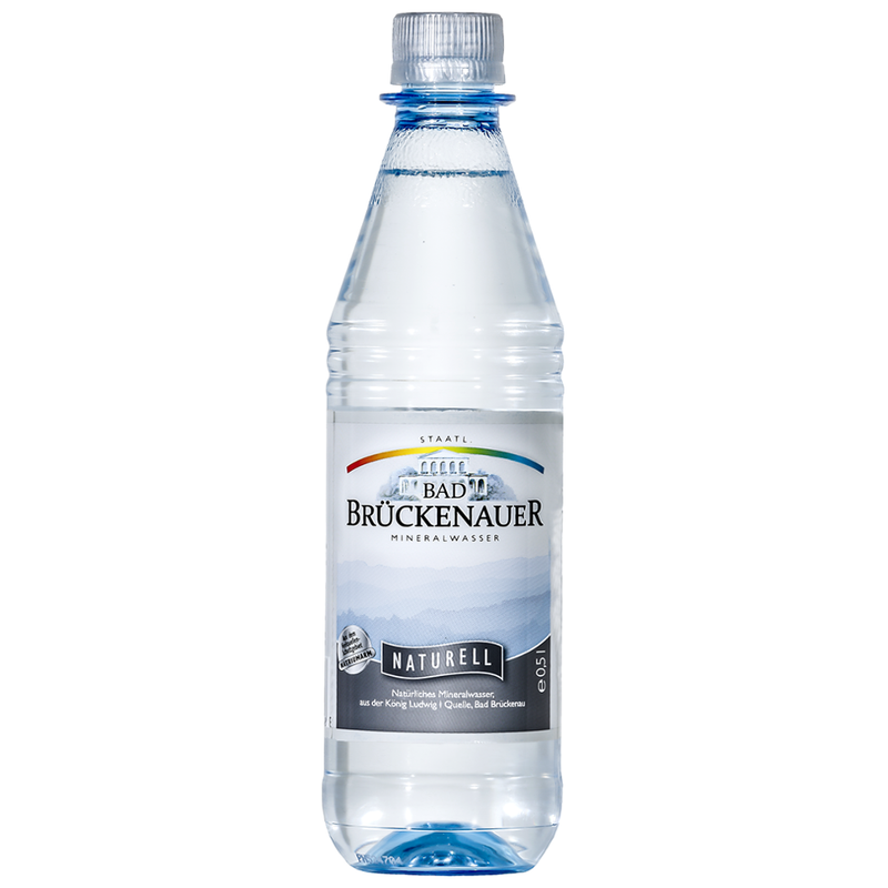 Staatl. Mineralbrunnen AG Bad Brückenau Staatl. Bad Brückenauer Mineralwasser naturell 20 x 0,5l PET - Produktbild