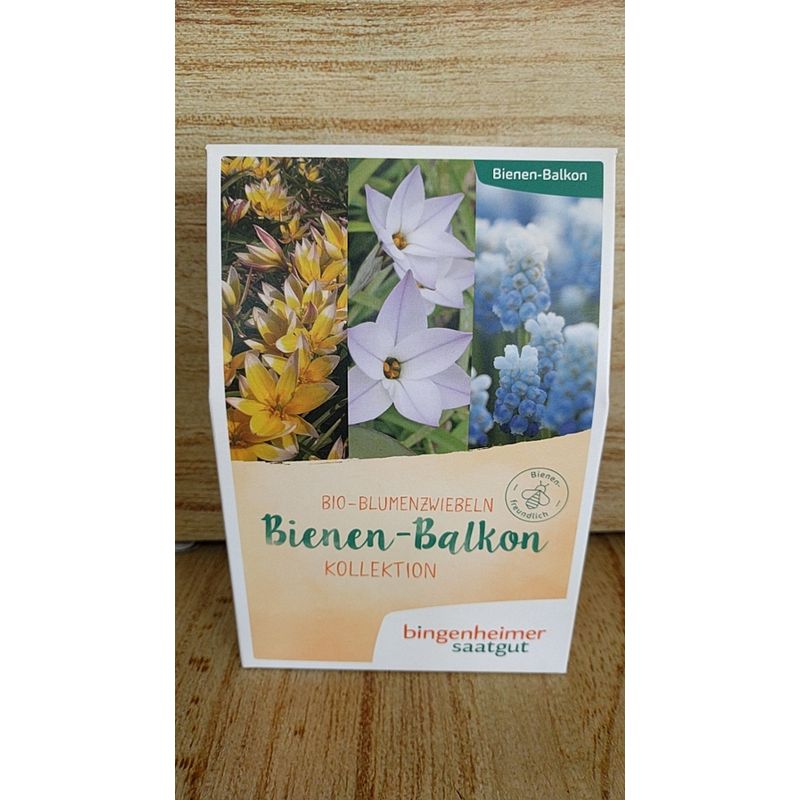 Bingenheimer Saatgut Bienen-Balkon Kollektion - Blumenzwiebeln (Steckgut) - Produktbild