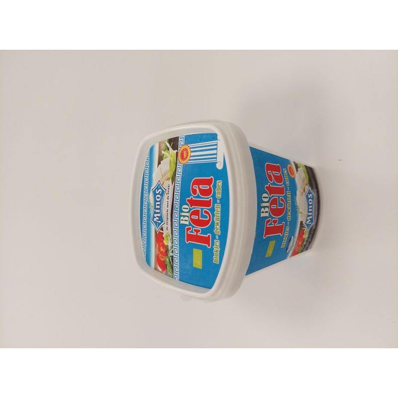 Minos Minos Biologische Feta 150 grams bakje met mandje - Produktbild