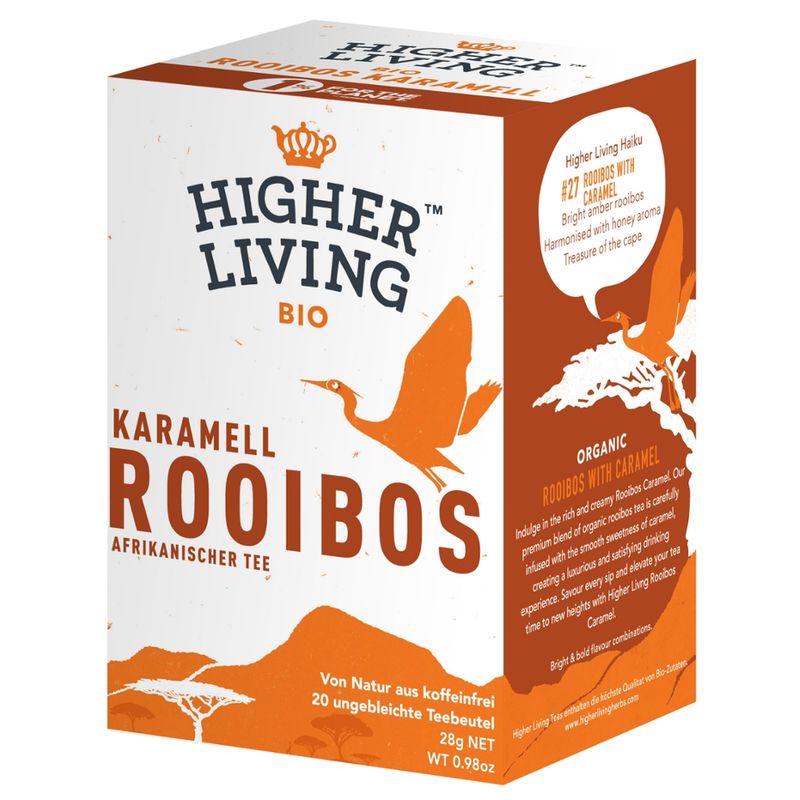 Higher Living Kräutertee Rooibos Karamell - Produktbild