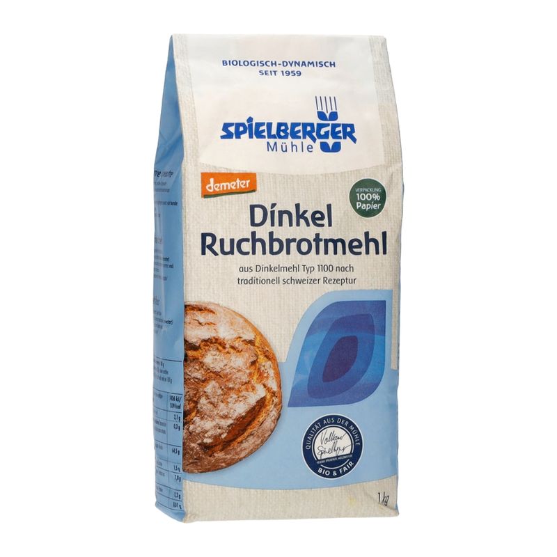 Spielberger Mühle Dinkel Ruchbrotmehl, demeter - Produktbild