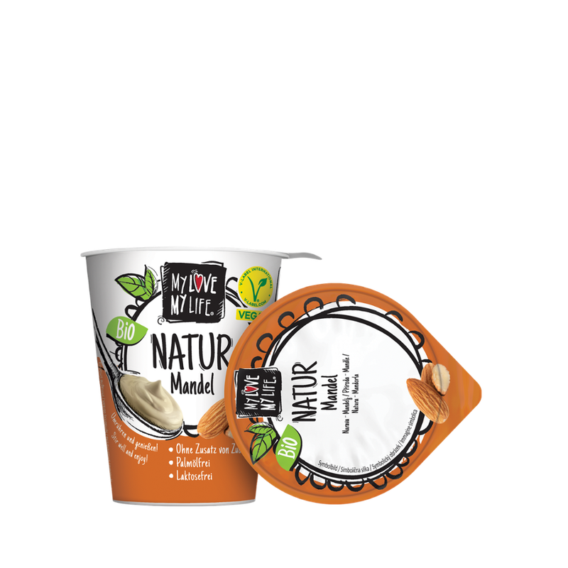 My Love My Life My Love My Life Fermentierte Bio-Mandelcreme Natur ungesüßt - Produktbild
