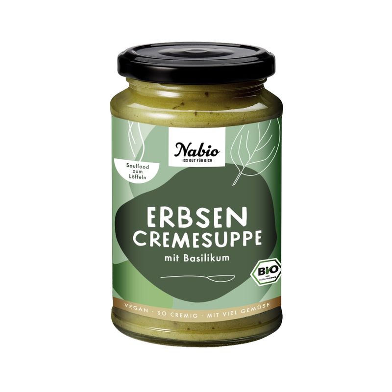 Nabio Nabio Erbsen Cremesuppe - Produktbild