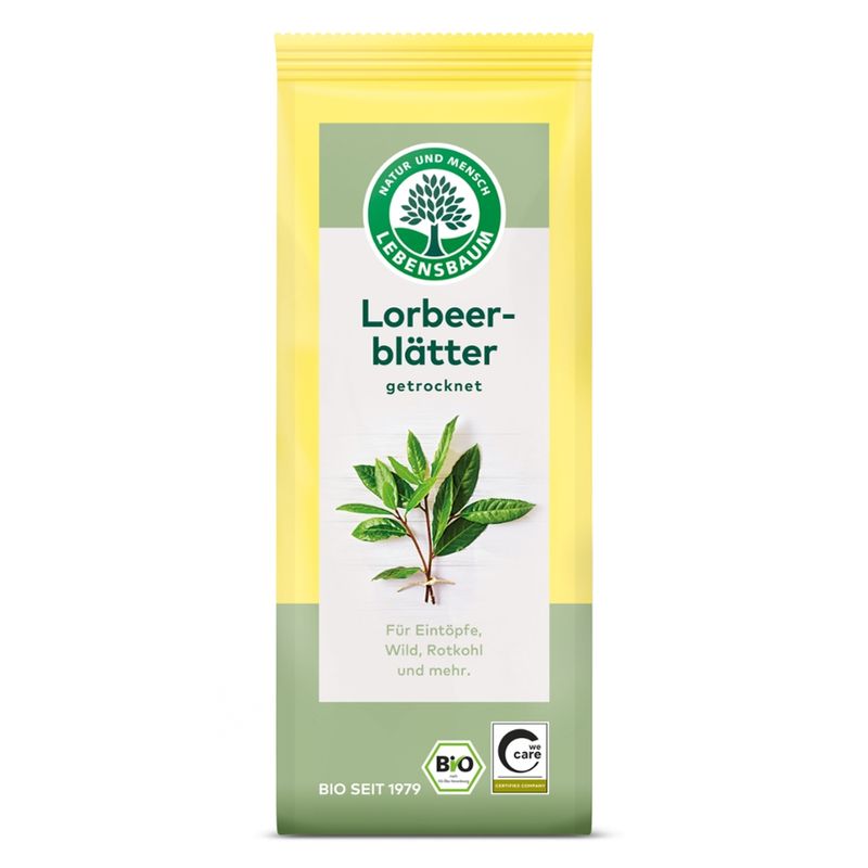 LEBENSBAUM Lorbeerblätter getrocknet - Produktbild