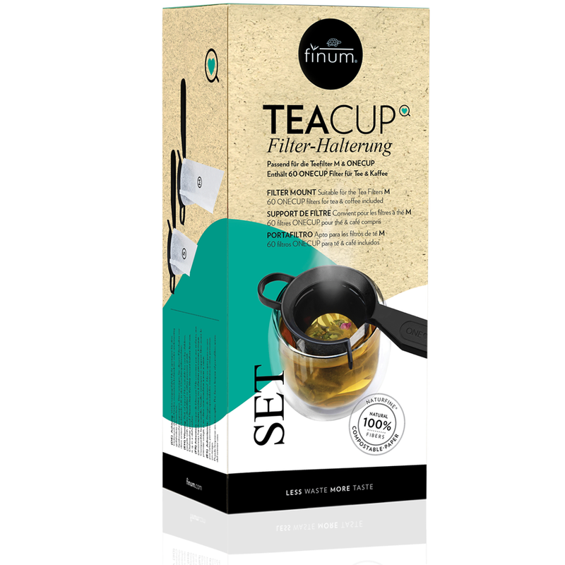 finum TEACUP SET Filters + Filter Mount naturfine® - Produktbild