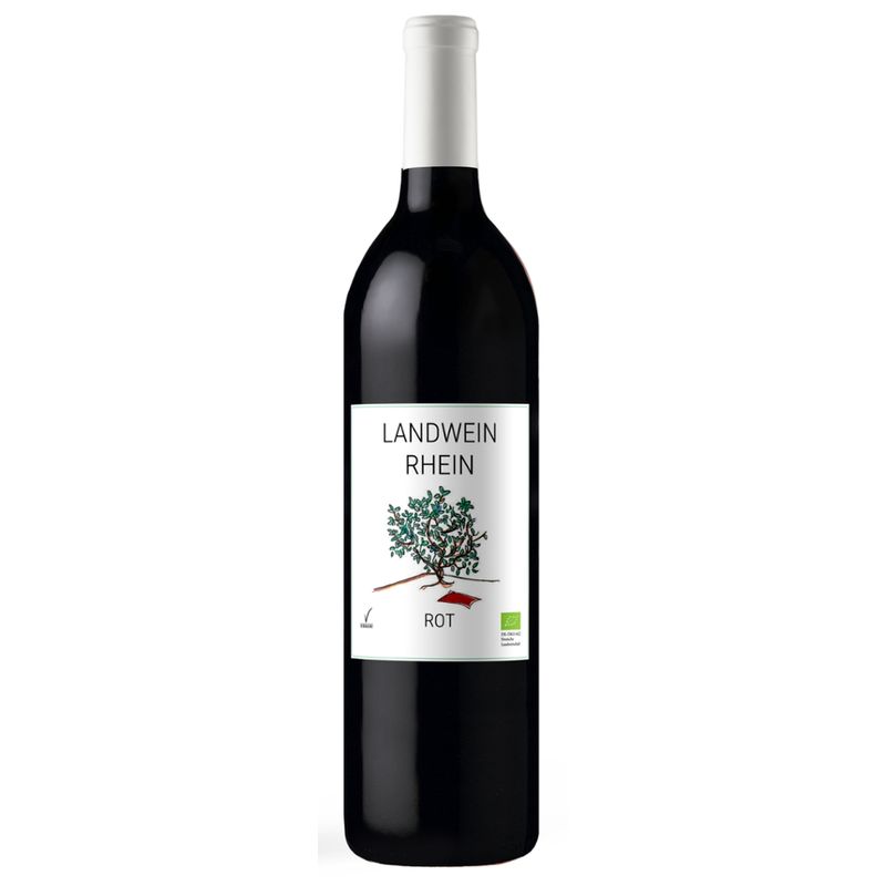 Zellertaler Keller Rheinischer Landwein trocken Rotwein - Produktbild
