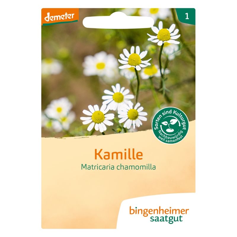 Bingenheimer Saatgut Kamille - Blumen (Saatgut) - Produktbild