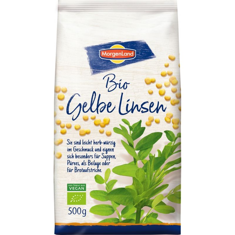 MorgenLand Gelbe Linsen - Produktbild