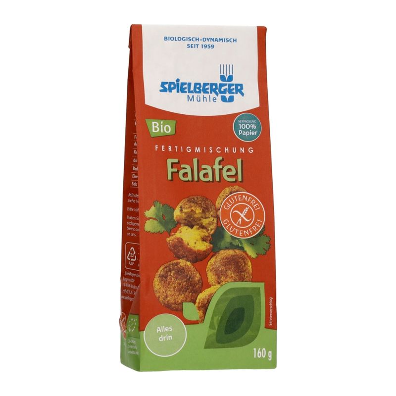 Spielberger Mühle Falafel Fertigmischung, glutenfrei, kbA - Produktbild