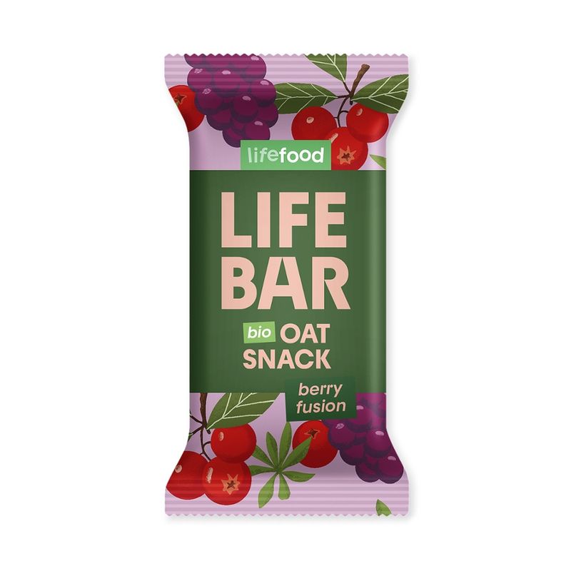 Lifefood  Lifefood Lifebar Oat Snack Berry Fusion BIO - Produktbild