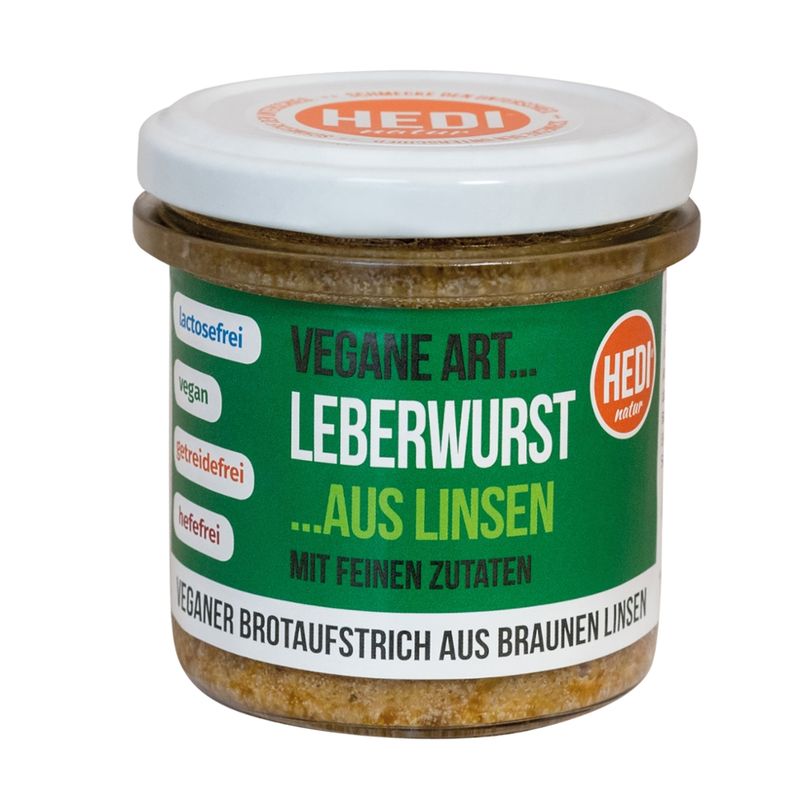 HEDI Vegane Art... Leberwurst mit feinen Zutaten - Produktbild