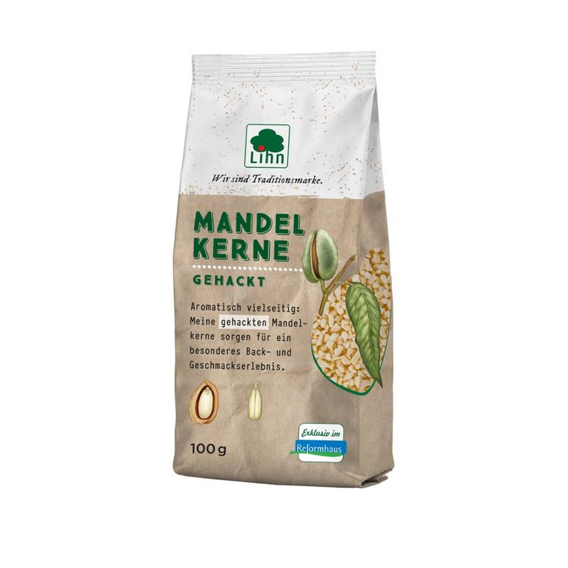 Lihn Mandelkerne, gehackt - Produktbild