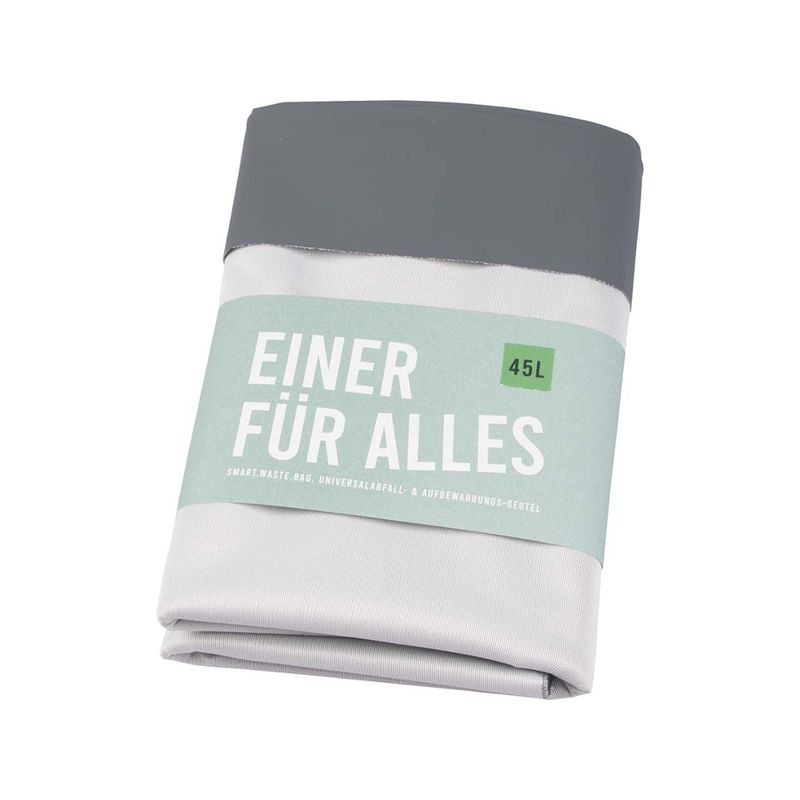 memo Handelsware Wiederverwendbarer Müll- und Aufbewahrungsbeutel "SmartWasteBag" 45 l - Produktbild