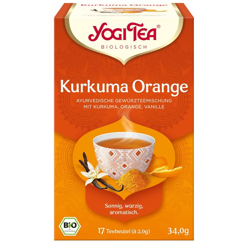 YOGI TEA Yogi Tea® Kurkuma Orange Bio - Produktbild